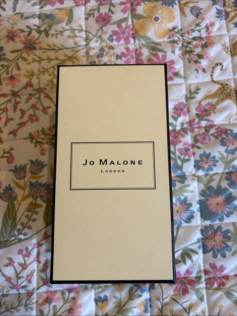 Jo Malone Cream and Black Gift Box
